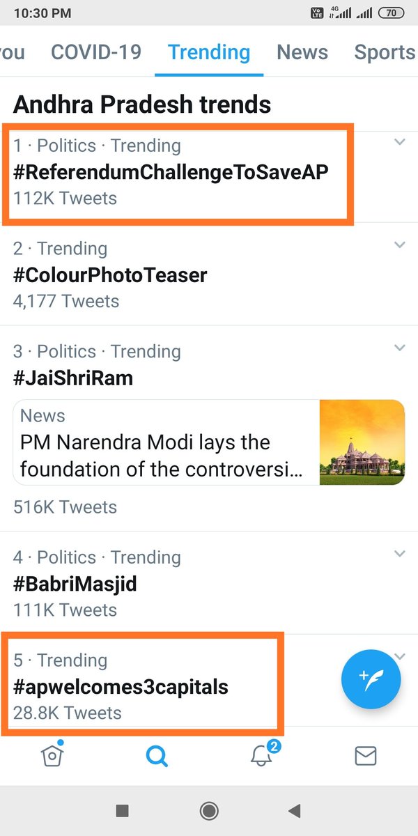 ddgiri's tweet image. Trend results. 
Thank you all for participating in this trend. 

#ReferendumChallengeToSaveAP