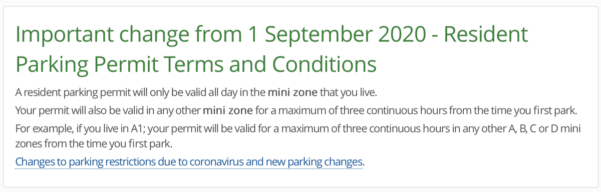 Recently on Council website appeared with no consultation changes to the parking rule, it was a surprise, had not been discussed anywhere & even now some details are unclear and there is no opportunity to ask questions in a public meeting before go-livePetition asks for delay2/