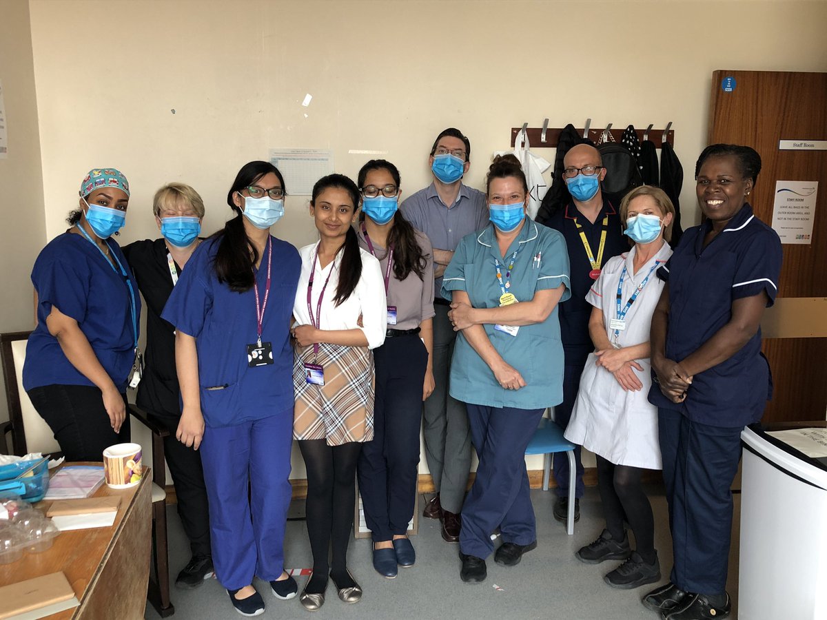 ward33Lri's tweet photo. A farewell Fuddle for our junior doctors yesterday. Organised by Dr Culasso so to Sanchita, Sanya and Nabeelah all the best in your new jobs and just to say you were a lovely addition to the 33 team @Leic_hospital @UHL_Team_SM @UHLfox @kieron_Barrs @NohaFAhmed https://t.co/C7u1srORO6