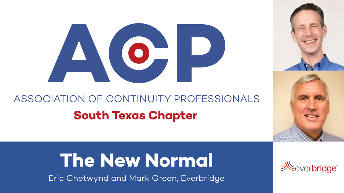 Continuity Pros: Ready to #ReopenSafely? PPE social distancing symptom checks travel restrictions new shifts &amp; traffic flows! Learn about new digital force multipliers! See goo.gl/xfDDi7 <a href="/EricChetwynd/">Eric Chetwynd</a> <a href="/Everbridge/">Everbridge</a> @michelleneisen @jmitchell_mba <a href="/Angelschuck/">Chuck Russell</a> <a href="/oneacp/">Association of Continuity Professionals</a>