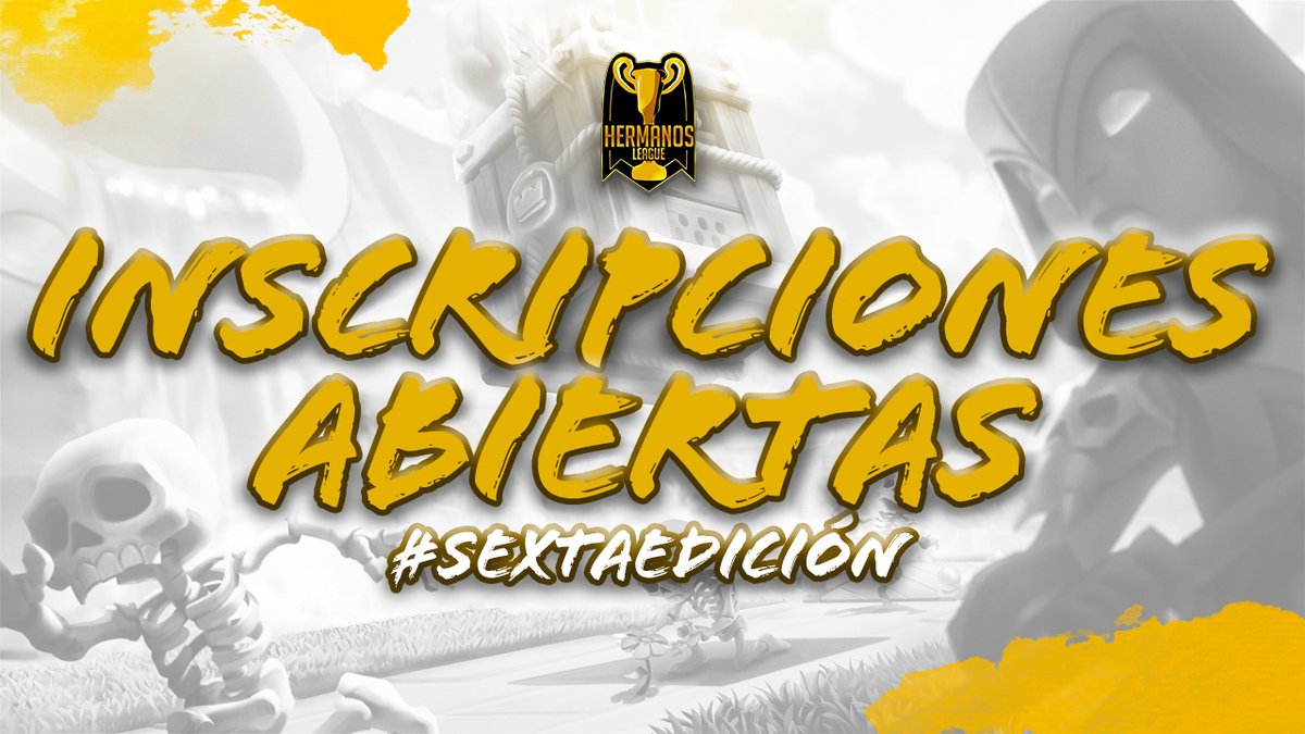 👑¡INSCRIPCIONES ABIERTAS!👑SEXTA EDICIÓN

🌟 Inscripción 6.66usd (Comisión incluida)

💸 230USD En premios! 

🗣️ Árbitros en todos los partidos

🎙️ Casters

💯 Excelente organización 

Si deseas inscribir a tu equipo, envíanos un Dm! 📩