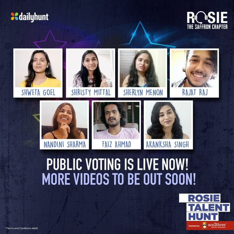 It's time to vote for your favourite person who could be the next big superstar! Good luck to everyone who auditioned. More videos coming soon. Start voting now. For more videos visit: profile.dailyhunt.in/vivekanandober… @vivekoberoi #PrernaVArora @mishravishal @girishjohar @mandiraa_ent