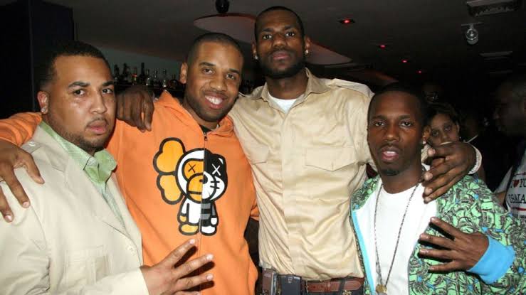 Rich Paul runs Klutch Sports, an agency that represents many NBA superstars.Mac Carter has engineered many of Bron's deals over the years. And continues to create multiple businesses with LeBron.Randy Mims is today a member of the Lakers "Front Office" or management.