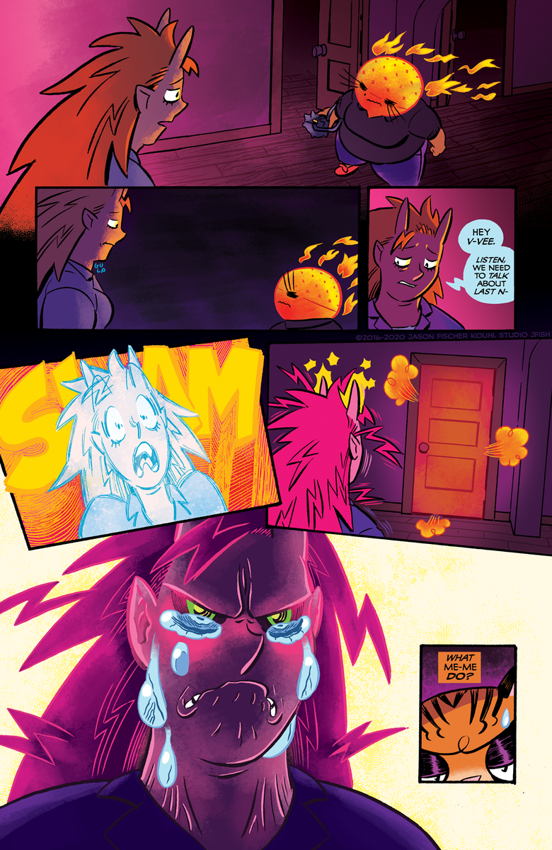 terraflatscomic's tweet photo. TERRA FLATS CH 3 PG 26

#terraflats #ponyandvee #webcomics #comics #jasonfischerkouhi #studiojfish https://t.co/xmxOLwz1fb