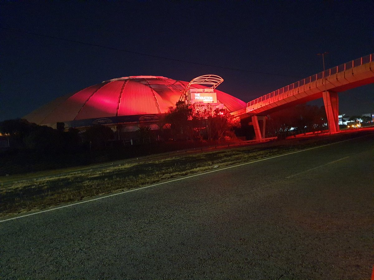 mathias_anita's tweet image. #LightSAred The Ticket pro Dome 
Awesome  thank you the production  warehouse
#saveliveevents #ticketprodome