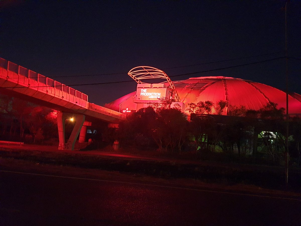 mathias_anita's tweet image. #LightSAred The Ticket pro Dome 
Awesome  thank you the production  warehouse
#saveliveevents #ticketprodome