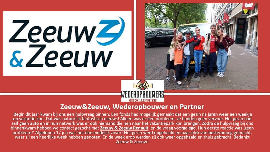 Out of the box Wederopbouwer.. Wat een mooie match! #wederopbouwers #hartvoordezaak