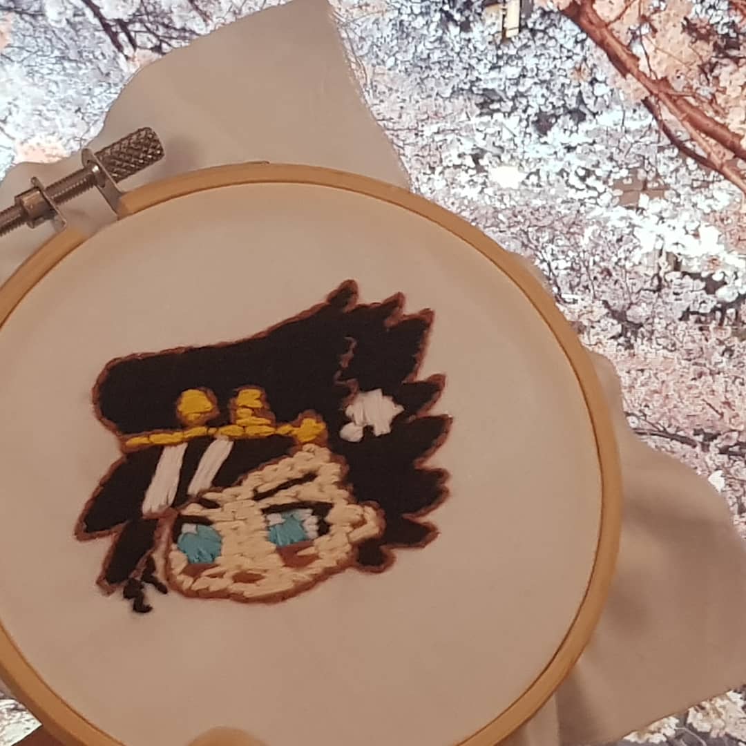 kunza_n's tweet photo. Jotaro Kujo ❤ 
#embroidery #animeembroidery #otaku #otakugirl #weebthings #weeb #JoJosBizarreAdventure #jojo #JotaroKujo https://t.co/jOhNcfQcXr