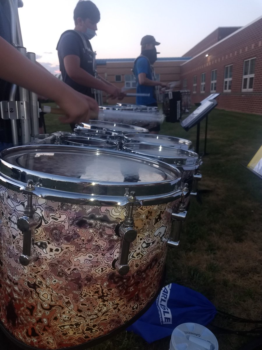NMSBandland's tweet photo. Band Camp, week one. #Inevitable https://t.co/pipA0T6oPc