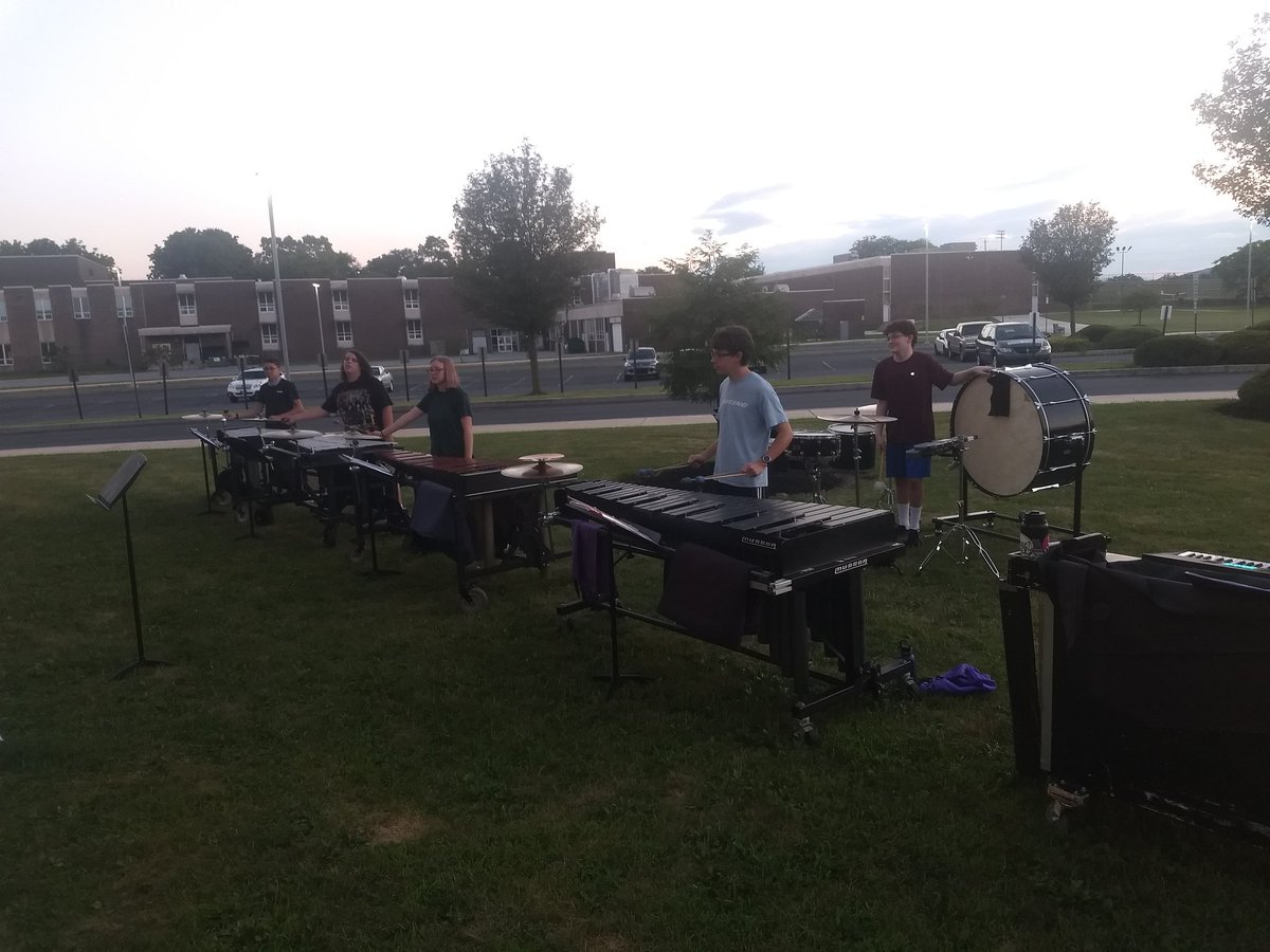 NMSBandland's tweet photo. Band Camp, week one. #Inevitable https://t.co/pipA0T6oPc