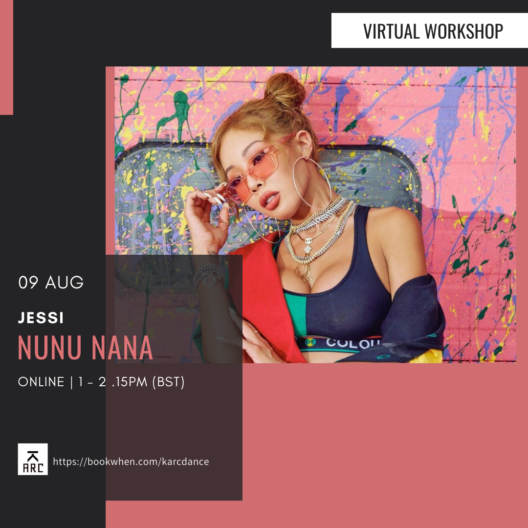 arcdancestudio's tweet image. It's bad girl vibe this week. Don't forget to book your spot on this Sunday online live workshop. See you guys there!
#Jessi #NUNUNANA #kpopclass #onlineclass #onlinedanceclass