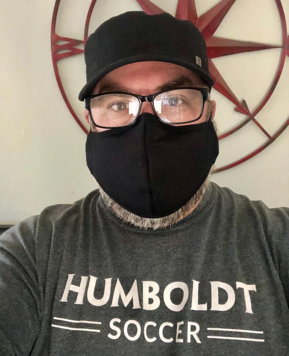 HumboldtJacks's tweet image. .@HSUJacks' Fans, join @HSU_Mens_Soccer and remember to wear your face coverings, to social distance and to wash your hands.  #TrueJacks #AloneTogether