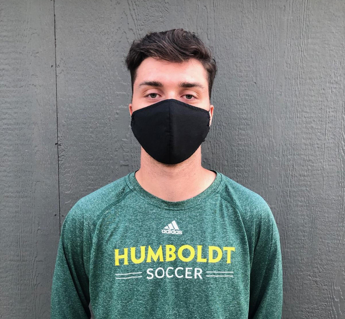 HumboldtJacks's tweet image. .@HSUJacks' Fans, join @HSU_Mens_Soccer and remember to wear your face coverings, to social distance and to wash your hands.  #TrueJacks #AloneTogether