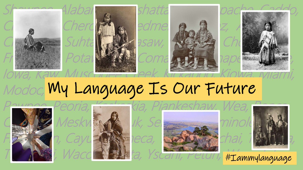 WereNIEA's tweet photo. #Register ~ Native Languages Listening Session ~
The Center for Applied Linguistics and the National Indian Education Association is holding a 2-part listening session to gather your stories about Native Language Revitalization. #wereNIEA #iammylanguage
https://t.co/94a5sLyRtI https://t.co/ySMnHqE6ro