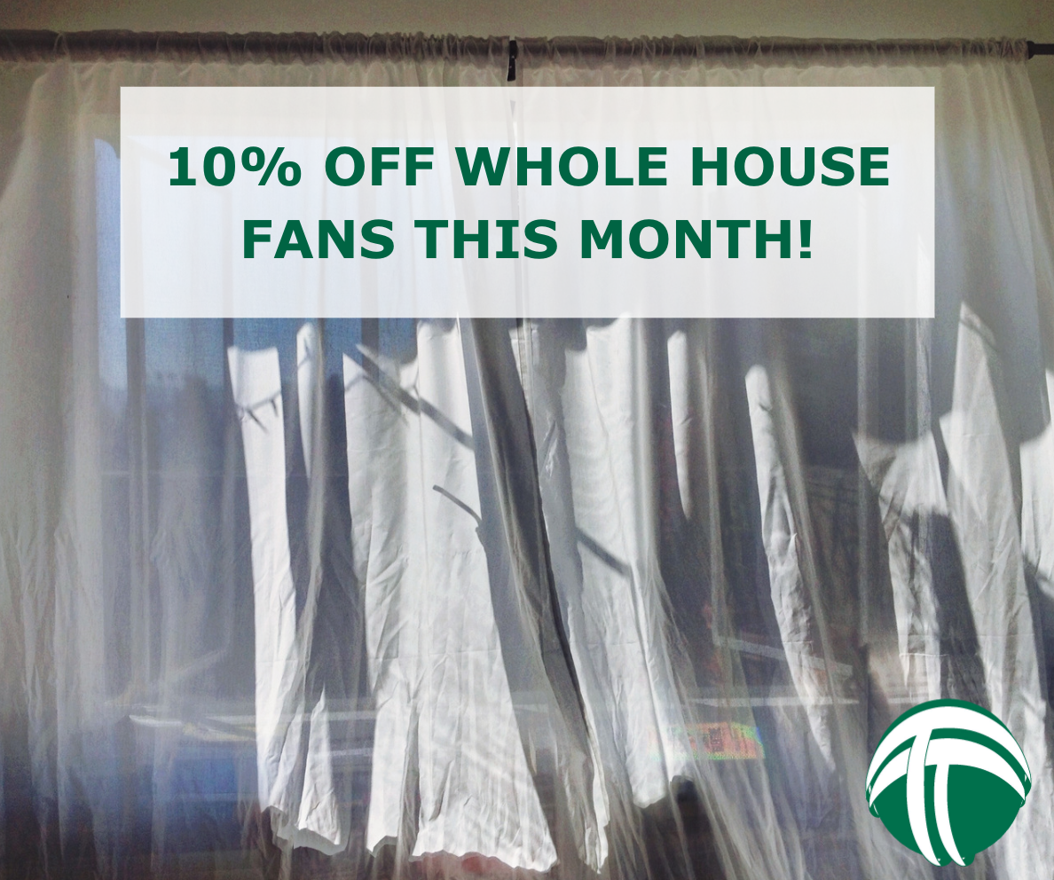 TamTechInc's tweet image. Our Whole House Fans can help improve your home's indoor air quality! Receive 10% OFF select Whole House Fans this month. Use the code HCAUG20 at checkout. 👏  Learn more: ow.ly/QJWQ50AIsyG. #TamTech #AugustPromo