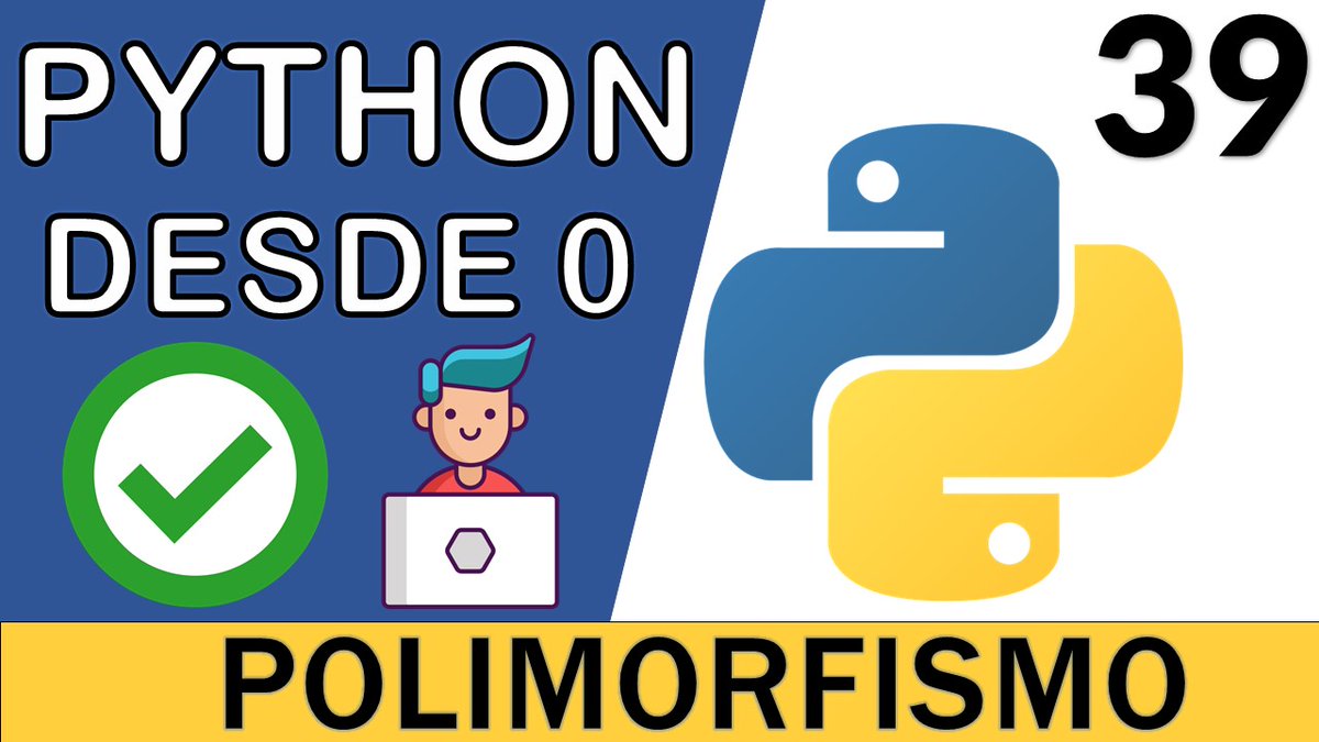UskoKruM2010's tweet image. Curso Python 3 🐍 - 39. Polimorfismo en Python youtu.be/1J9bCm2J8wU a través de @YouTube
¿Me ayudarías compartiéndolo? 😃
#python #python3 #tutorialPython #cursoPython #aprenderPython