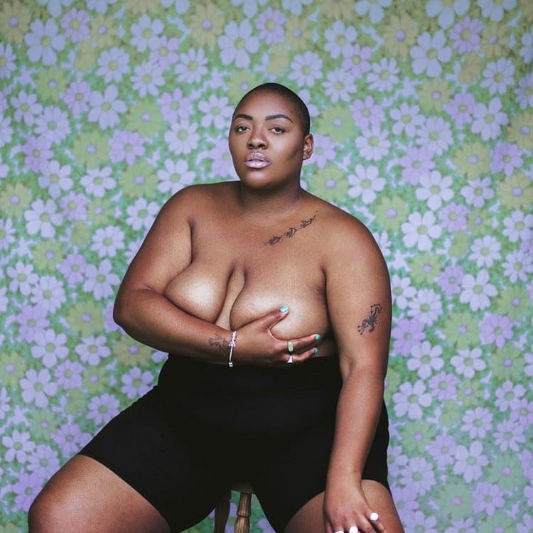 This pic of <a href="/CurvyNyome/">CurvyNyome 🇩🇲🇯🇲🏳️‍🌈</a> by @alex_cameron has been removed by <a href="/instagram/">Instagram</a> consistently for 3 days while millions of nudes white thin women remain up (see below). 

Instagram constantly removes Black bigger women.

We're posting her photo with #IWantToSeeNyome on Insta.
Join us.💥