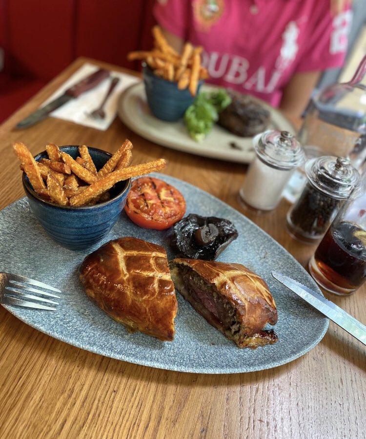 Son <a href="/ollierons/">Ollie Rons</a> sent this from his lunch venue today as he #EatOutToHelpOut. By all accounts it was awesome <a href="/middletons_shg/">Middletons</a> #peterborough. Meanwhile, I was busy working!