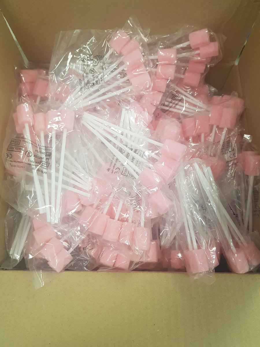 StephNurse's tweet photo. All pink sponges have been removed from Max Fax OPD and MouthEze is in place. @tipps1 @SophieNHSRN @GlosMcm @KezHolden @xXx_Ren_xXx @jossharding @sphams @Deborah62655228 https://t.co/4gfyBD7O2W