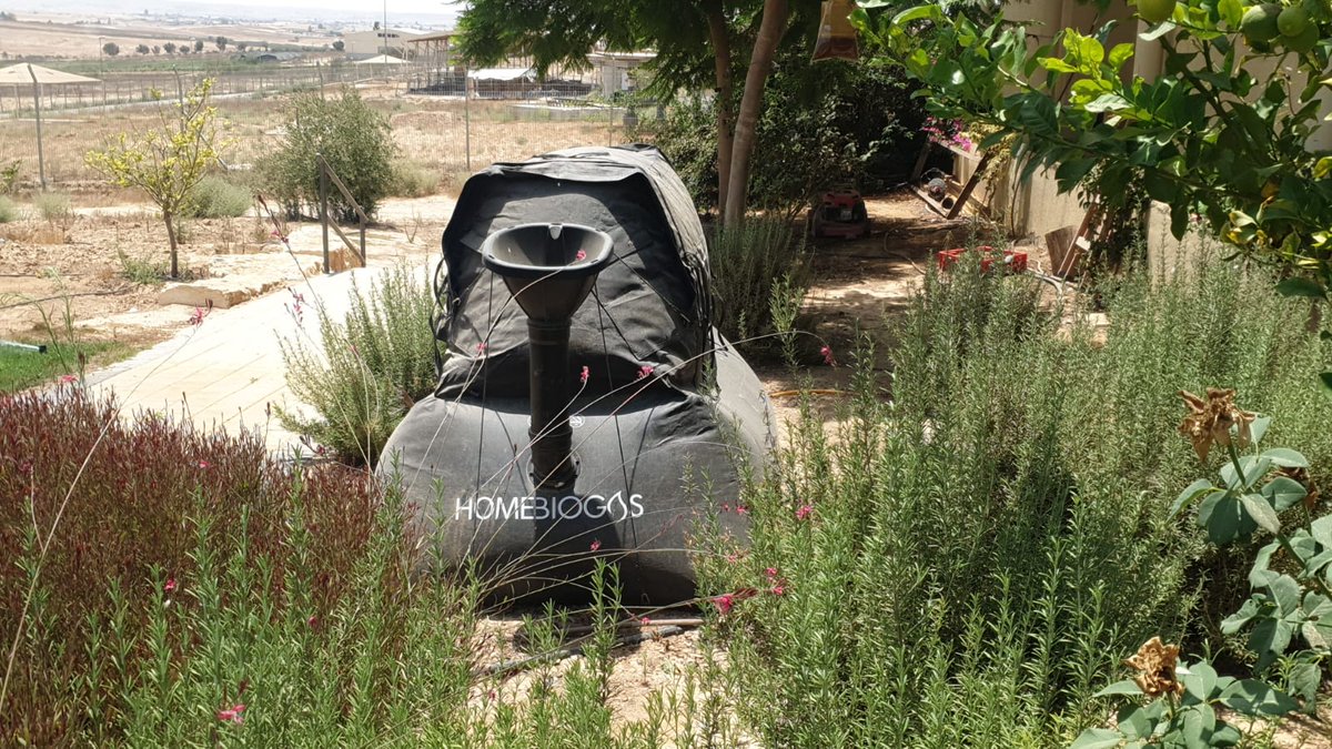 WadiAttir's tweet photo. At Project Wadi Attir, we reuse wastes from the Visitor's Center and the project's herds... turning them into gas! Our #biogas system forms part of our system of green technologies &amp; demonstrates a waste-to-resources approach #sustainability #innovation ▶️ https://t.co/r1aYCyBA5N https://t.co/iqGT8FWqdg
