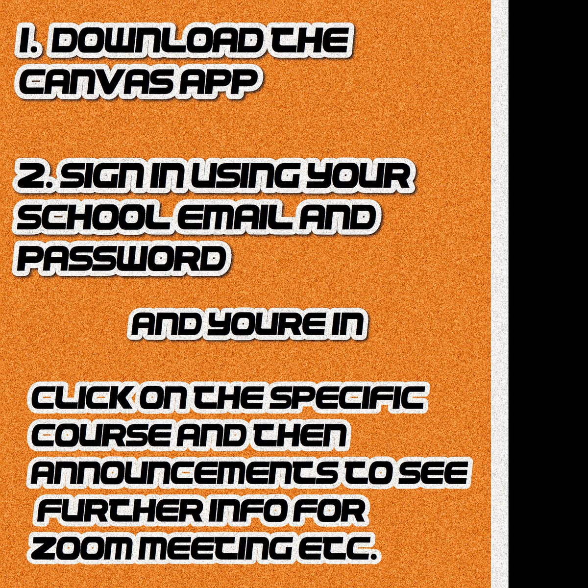 ChaffeyASB's tweet image. and finally, here’s how to login to your canvas account !