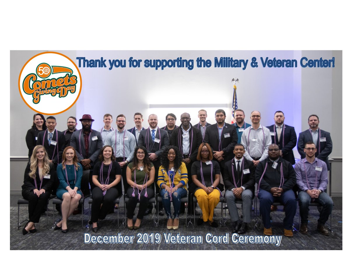 UTDallasVeteran's tweet photo. Comets Giving Day is in full swing. The MVC has 3 areas to support: Student Veterans Association, Veteran Benevolent Fund, & the MVC. Link to donate in our bio. Thanks for your support! #UTDVeterans #UTDAlumniVets #CamoToComet #BootsToBooks #COMETogetherUTD #ServingThoseWhoServed https://t.co/mmSopFKjDe