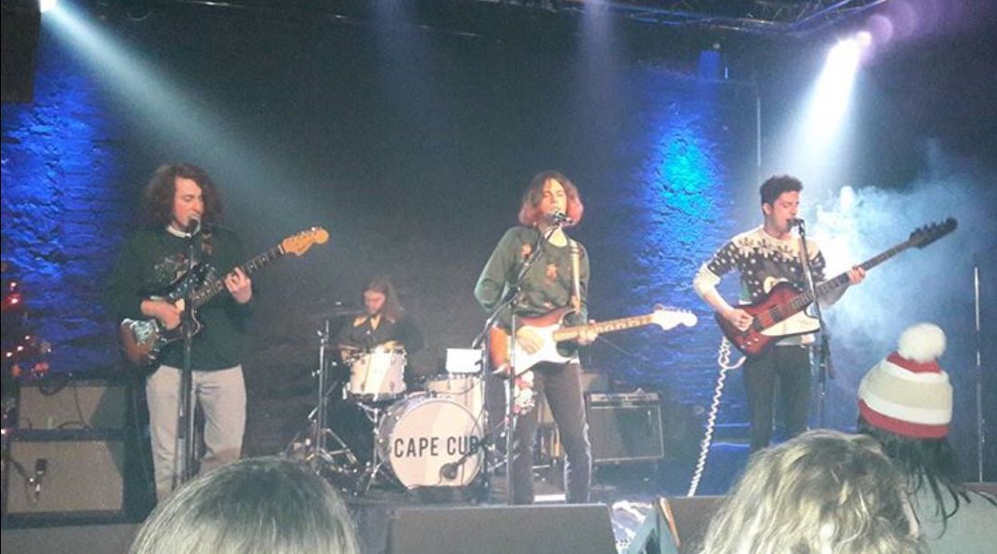 @wearellovers @capecubmusic Saw you and @Tomjoshuamusic support @capecubmusic @georgian_stcktn 23 December 2017. Top night, great gig.