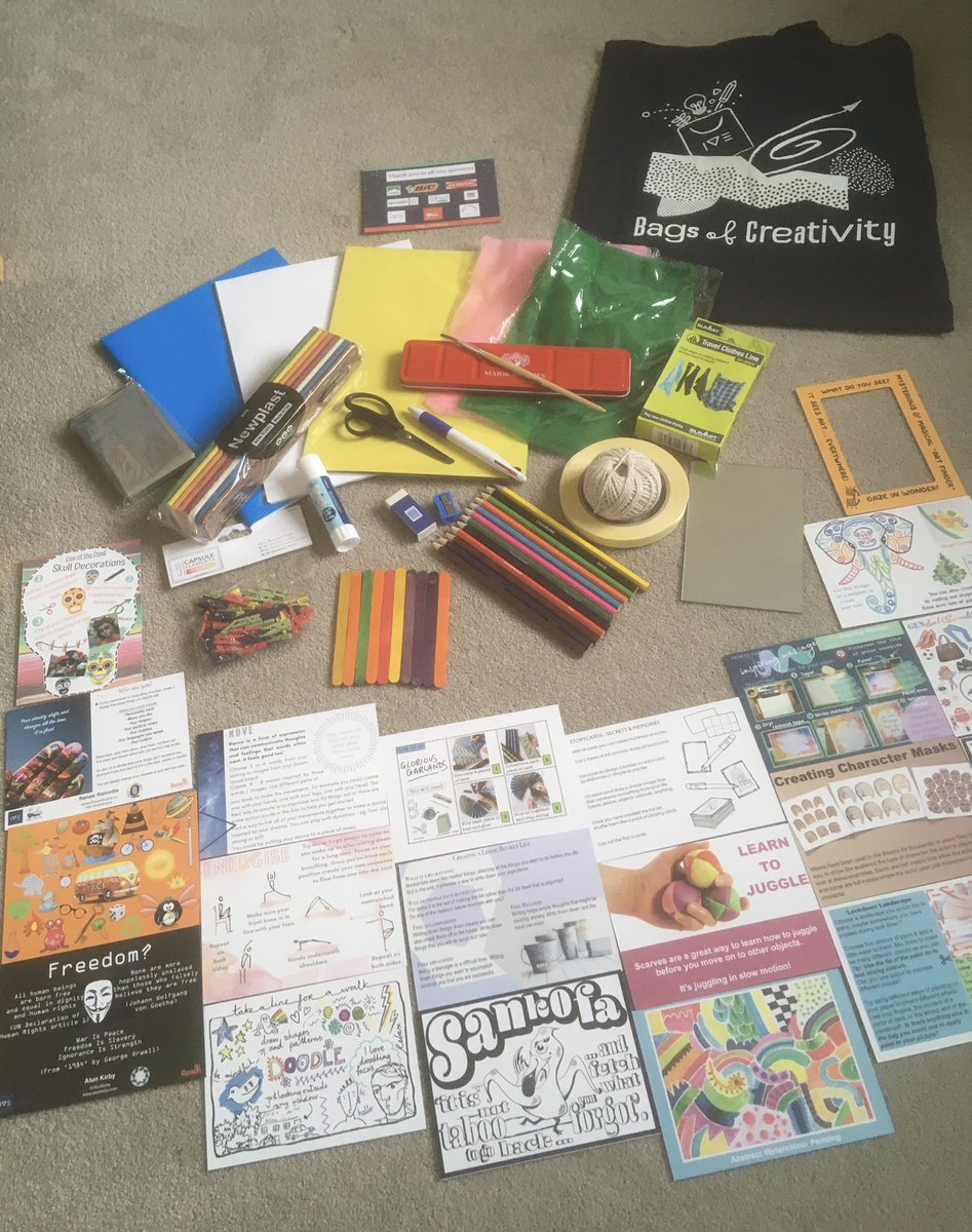 THEY ARE ON THEIR WAY: REACH ‘Bags of Creativity’are ready to be delivered to some very special young people across the City of York!