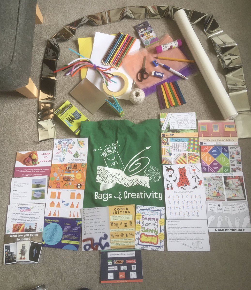 THEY ARE ON THEIR WAY: REACH ‘Bags of Creativity’are ready to be delivered to some very special young people across the City of York!