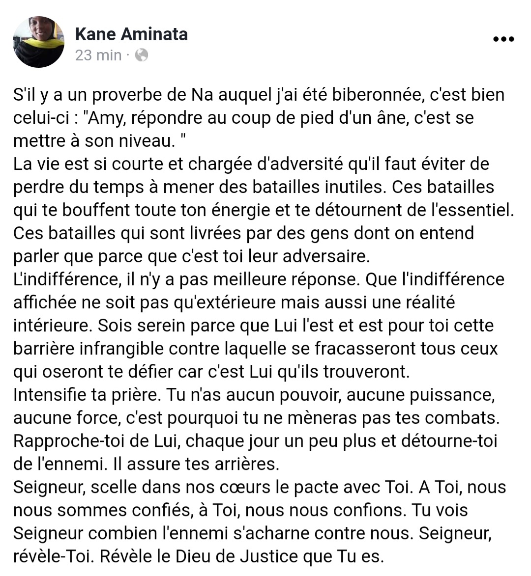 Kane Aminata (@drkaneaminata) on Twitter photo 