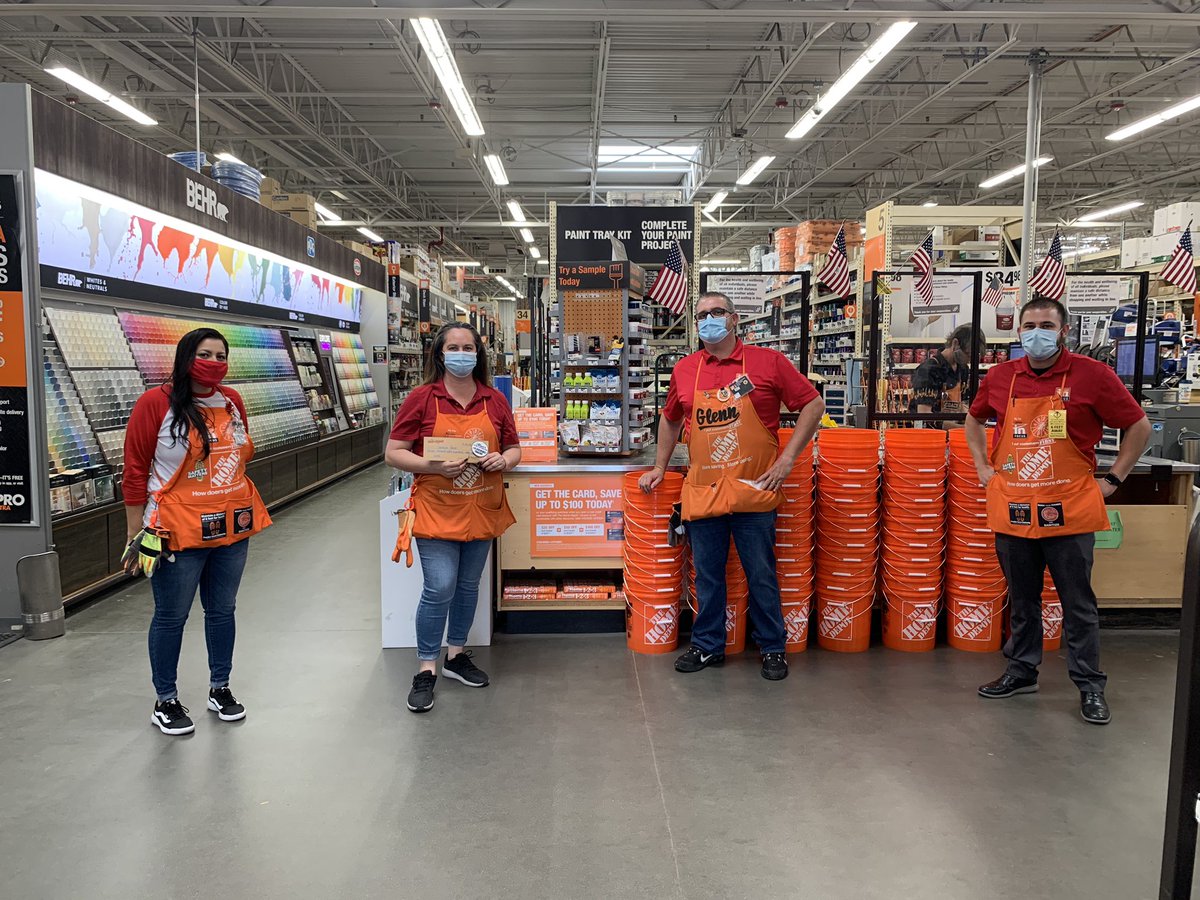 Here <a href="/HomeDepot/">The Home Depot</a> Lodi and the service desk is nothing but amazing when it comes to driving leads and measure!!! Always here to help always here to make it sprinkle dollars for HVAC hanks for the amazing partnership Gabriela!!! Well done and thanks. Home Services starts with you!