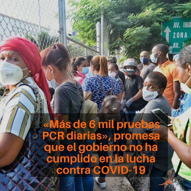 RedesXtrard's tweet photo. Pese al anuncio de que a partir de esta semana se realizarían más de seis mil pruebas PCR diarias, hasta el momento el promedio de muestras realizadas desde el domingo es de 3,864, lo que presenta casi un 50% menos de lo prometido.

https://t.co/nGiqbvZ8IF https://t.co/8ITJBaAGwg