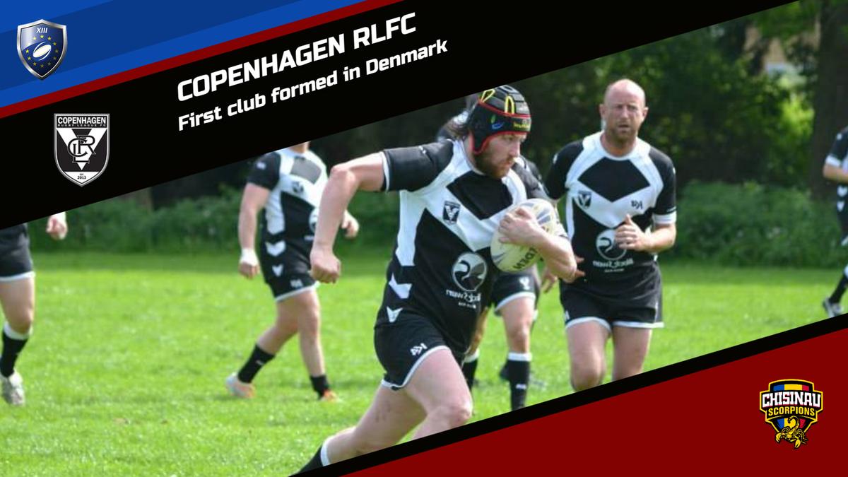 Today we travel to Denmark and we are excited to introduce you to the oldest club in this country - <a href="/CopenhagenRlfc/">Copenhagen RLFC</a>!
Looking forward to seeing them in action in <a href="/EuroXIIIs/">Euro XIIIs</a> 2021!

#rugbyleague #Denmark #copenhagen #SportsBiz