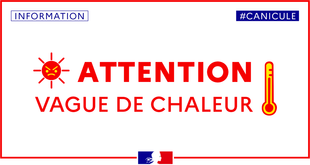 Prefet75_IDF's tweet photo. 🌡️☀️#Canicule Le @Prefet75_IDF a décidé de déclencher, à compter du jeudi 6 août, le niveau 3 alerte canicule du plan départemental de gestion de la canicule à Paris. 
➕ d'infos: https://t.co/Jhw0FKS344 https://t.co/jWLG4AdKJq