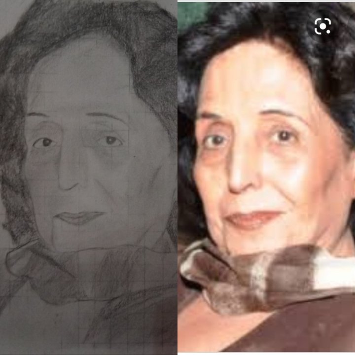 Artiakkian's tweet image. I made a sketch of @akshaykumar 's mother 🤗 #lockdownpractice did something good in lockdown #AkshayKumar I hope he like it 😍