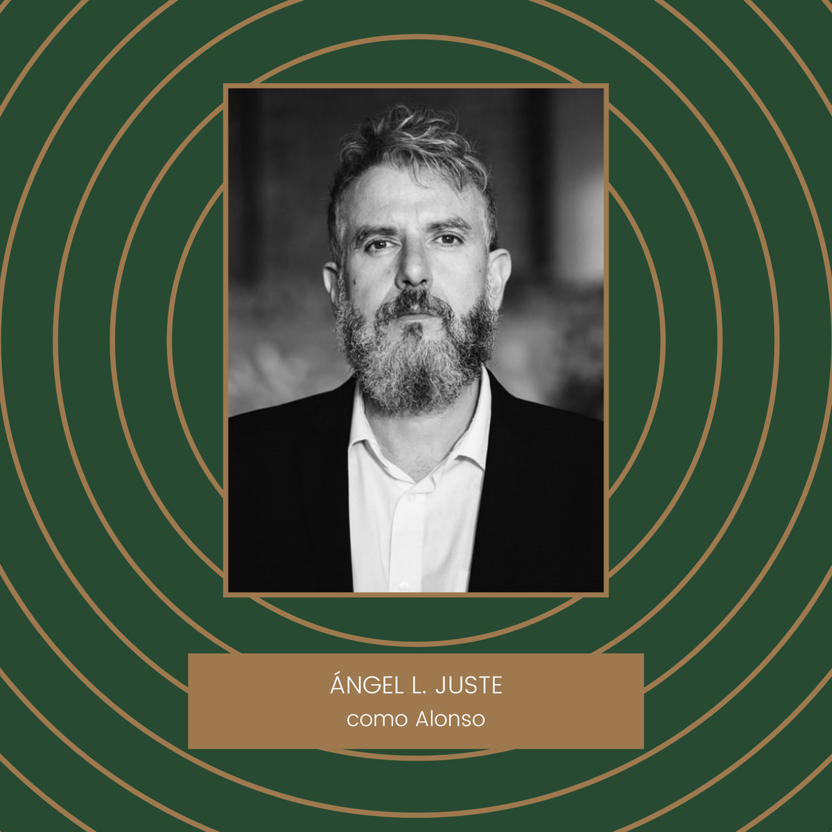 ElToca_discos's tweet photo. Finalizamos las presentaciones de nuestros actores con Ángel L. Juste, quien dará vida a Alonso.
En nuestra página web (link en bio) podéis descubrir en qué proyectos ha participado y conocer más sobre él a través de sus redes sociales #ElTocadiscos #conócenos #MeetOurTeam https://t.co/pOQ5YI3idp