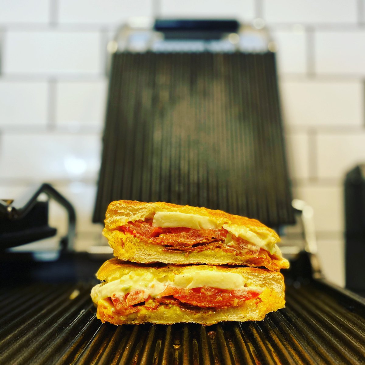 Our menu this week! 
Pictured is the “the dot” sandwich. 
Open Wednesday to Sunday!