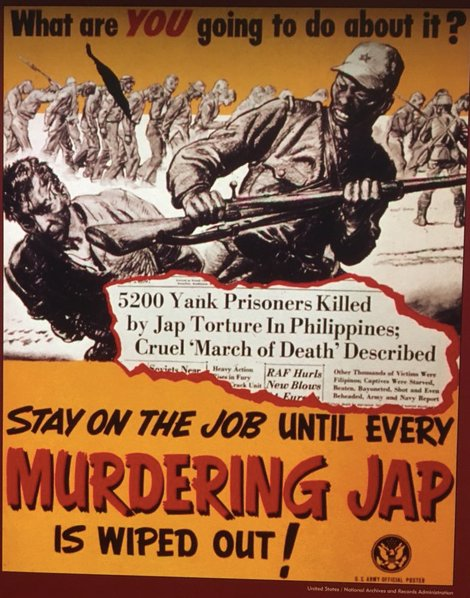 Examples of extremely racist anti-japanese propaganda spread during world war 2