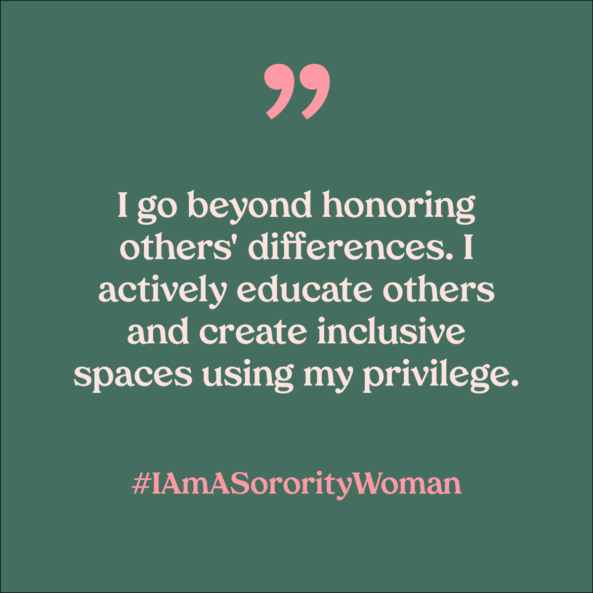 In 2013, we started a campaign called #IAmASororityWoman, encouraging members of all sororities, not just Panhellenic ones, to showcase the ways in which they defy the stereotypes of what it means to be a sorority woman. How you can participate this year: deltagamma.org/blog/i-am-a-so…