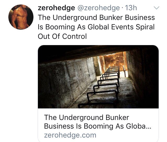 Proxy Zerohedge is mostly back to Zerohedge regular programming, charming mix of antivax, market info, BUY GOLD, pro-Kremlin content. ZH highlights POTUS called Beirut an attack. /5