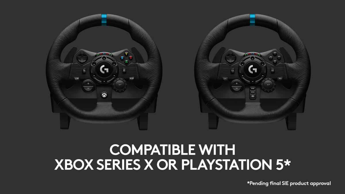 Logitech G on X: "Good news simracers! Each version of the G923 Racing  Wheel and Pedals is compatible with either Xbox One or PlayStation 4. The  new wheels and our current gen