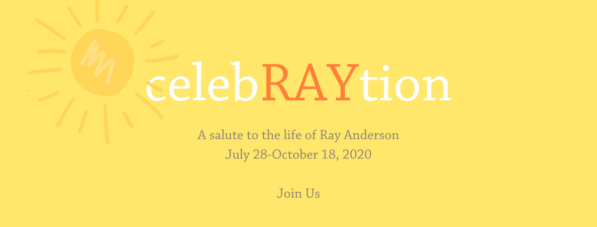 RCA Foundation (@rayslegacy) on Twitter photo Join us in celebRAYting Ray Anderson's legacy. We're showcasing and donating to <a href="/southface/">southface</a> and 12 of the other nonprofits who have been with us through the years at #RayDay. <a href="/EmoryGreen/">Emory green</a> <a href="/SustainableASC/">#SustainableScotties</a> <a href="/BiomimicryInst/">Biomimicry Institute</a> <a href="/CRKeeper/">Chattahoochee Riverkeeper</a> @https://celebraytion.home.qtego.net/ Join us in celebRAYting Ray Anderson's legacy. We're showcasing and donating to <a href="/southface/">southface</a> and 12 of the other nonprofits who have been with us through the years at #RayDay. <a href="/EmoryGreen/">Emory green</a> <a href="/SustainableASC/">#SustainableScotties</a> <a href="/BiomimicryInst/">Biomimicry Institute</a> <a href="/CRKeeper/">Chattahoochee Riverkeeper</a> @https://celebraytion.home.qtego.net/