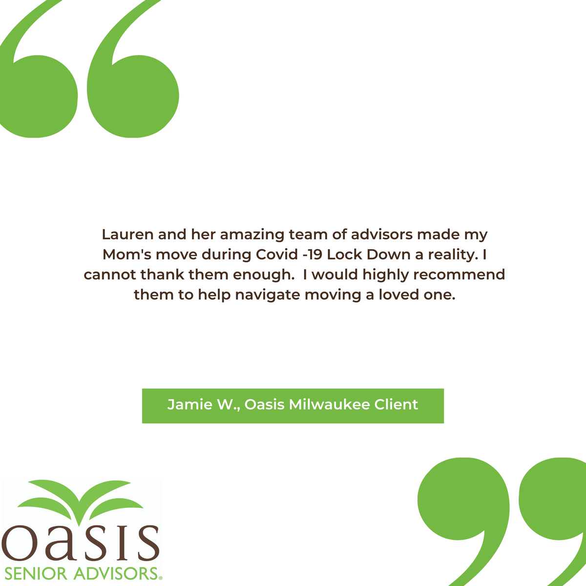 Oasis_Milwaukee's tweet photo. We are working with families to navigate caring for their senior loved ones during COVID-19. Call us today to see how we can help you 262.777.0462 or visit https://t.co/n9Vtsqyue6 https://t.co/oGWieo2S9c