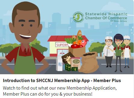 SHCCNJ's tweet photo. Are you a #SHCCNJ member? Watch the video to learn about how to maximize the use of our ChamberMaster App https://t.co/1wXEeXWng6
#hispanics #chamberofcommerce #camaradecomercio #NJ #chambermaster @LUISODLH @CarlosMedinaEsq @CITIMEDINA @RafaelMata38 @GC_Artiles @ClaribelTCortes https://t.co/mFV0sPKekn