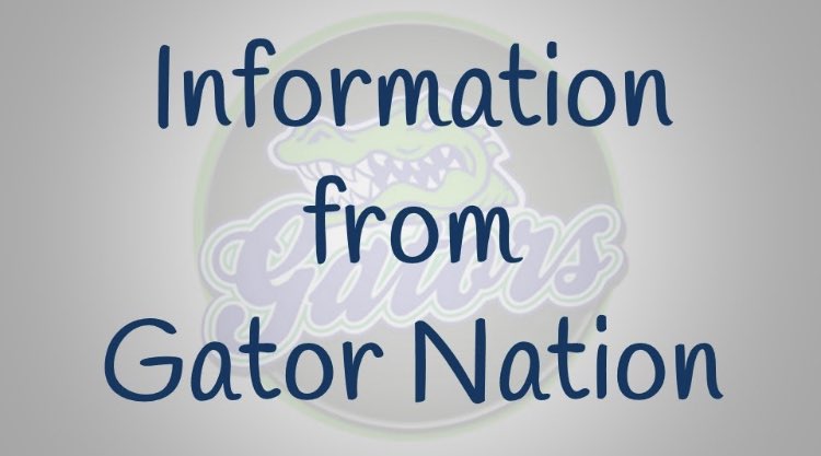 Information from Gator Nation - Frequently Asked Questions Edition is here! 
Head to bit.ly/GatorNationFAQ for the full video!