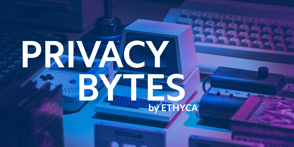 ethyca's tweet photo. 📝Are you subscribed to #PrivacyBytes, Ethyca's weekly newsletter?
We'll provide you and your team with quick hits and analysis on the data privacy stories you need to know. Subscribe here: https://t.co/LbBFtustYh https://t.co/CsSorgan1q