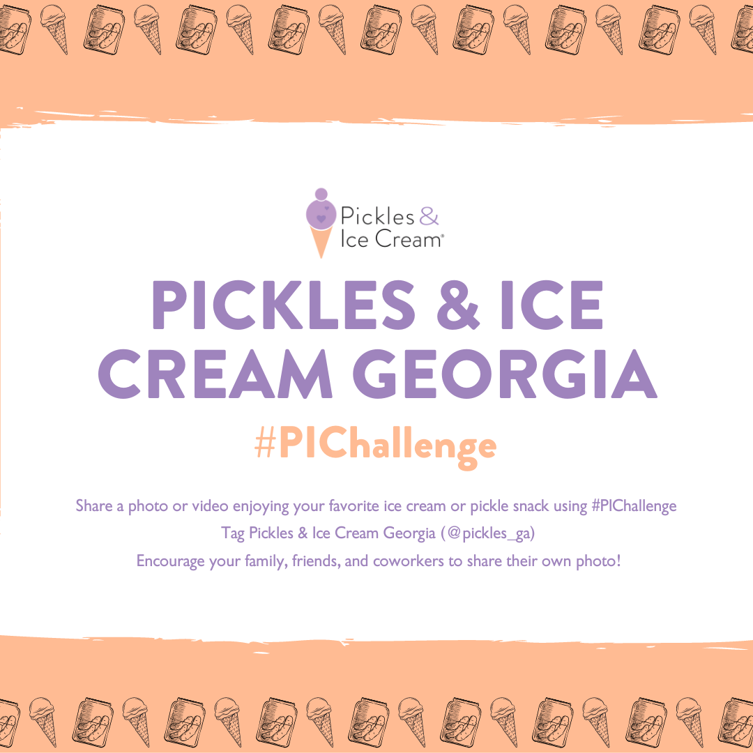 HMHBGeorgia's tweet image. We are thrilled to be celebrating the launch of our new perinatal education program, Pickles &amp;amp; Ice Cream Georgia, with a month long social media challenge! #PIChallenge @pickles_ga 

Visit our Facebook page for more information:
facebook.com/events/7468573…
