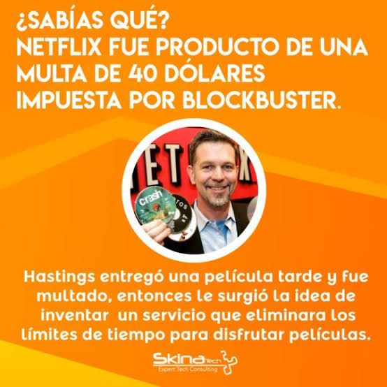 technoexperien1's tweet photo. Origen de Netflix https://t.co/QYA5UhrFHe