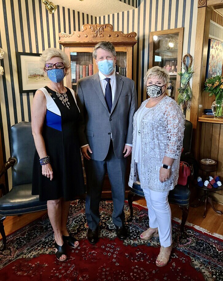 More members dedicated to the REALTOR® Party cause, safely of course. Today, Pat Ohmberger and Connie Burleigh attended a lunch for LD 21 Senator Mike Hilgers. Thank you for being there and doing so safely. <a href="/cjbur55/">Connie Burleigh</a> <a href="/homerealestate/">HOME Real Estate</a> <a href="/mikehilgers/">Mike Hilgers</a>