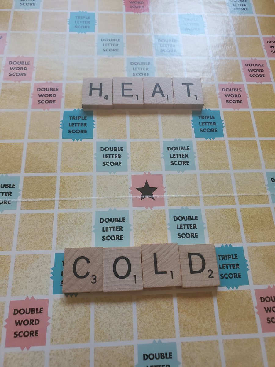 3boardbros's tweet photo. Happy #wordplaywednesday! Can you change HEAT to COLD by switching out one letter at a time? Of course, every word along the way has to be a valid word! 

We did it in 4 moves (check below for our answer).. how about you?

#wordplay #wordgames #scrabble #boardgames #classicgames https://t.co/pQvELwm6fg